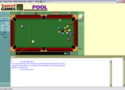 Pool in Yahoo! Games